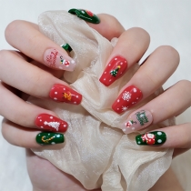 Julfashion Konstnaglar, Christmas Nail Art Set – för festlig manikyr