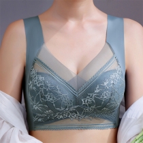 Sömlös spetstrim Kylande Komfort Bralette