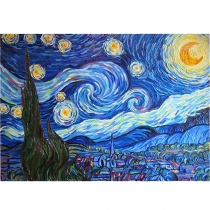 Diamantmålning Van Gogh – Stjärnklara natten DIY-kit för kreativ hemmadekor