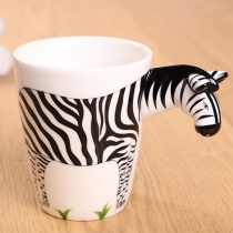 Mode Zebra Handgjord kaffemugg