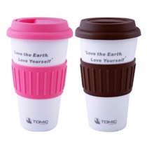  Fashion Double Wall Coffee or Tea Ceramic Cup